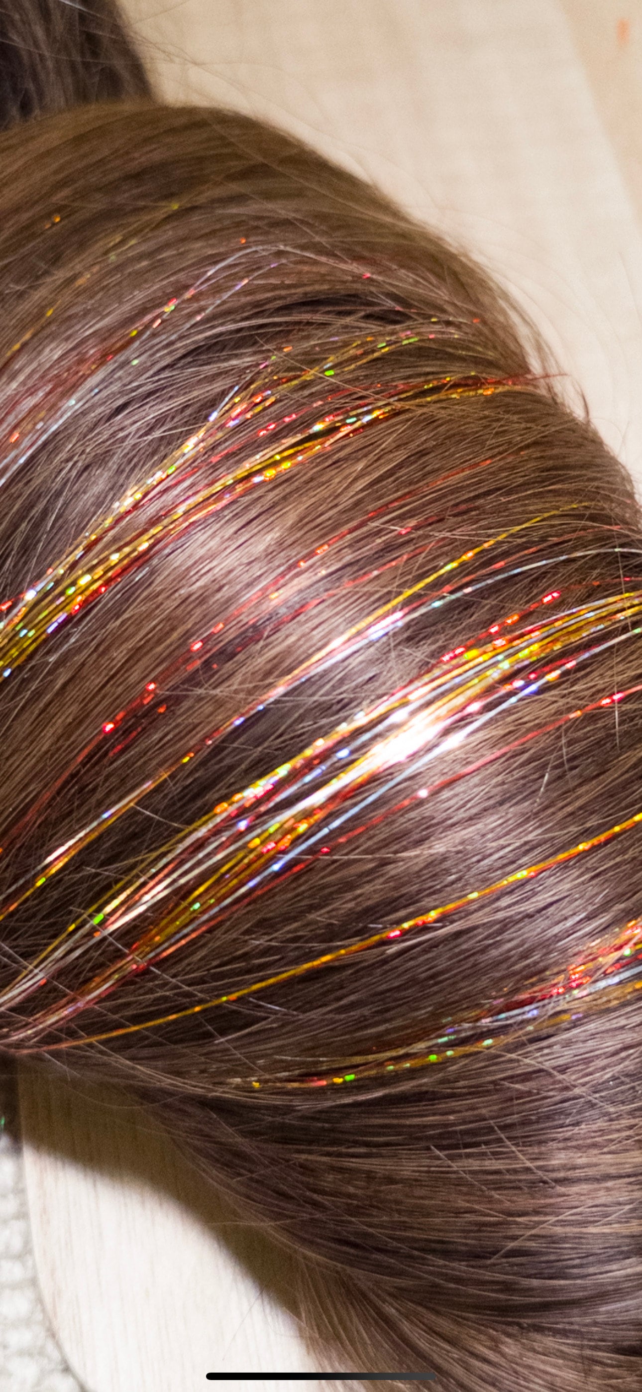Kansas City Football Hair Tinsel Clips | Reusable Fairy Hair Extensions | Fancy Hair Clips | Handmade Hair Accessories | 2024 Draft